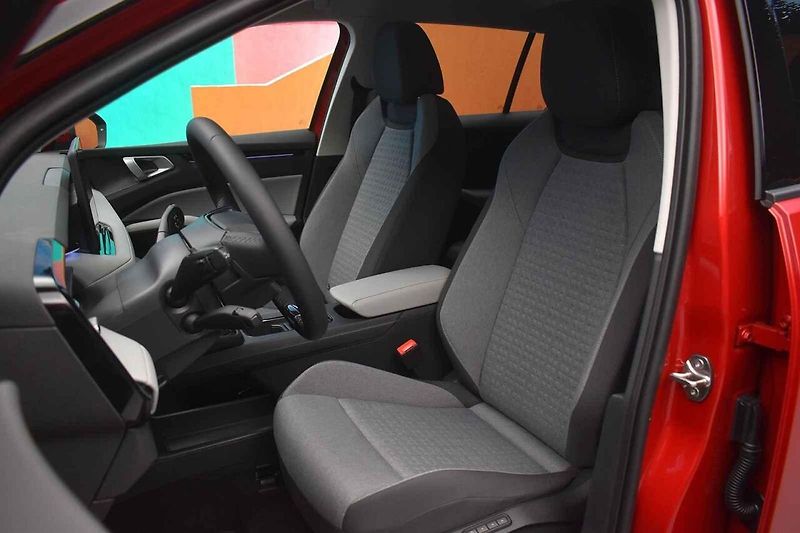 Epiq, nový malý typ elektromobilu automobilky Škoda, při své premiéře v Curychu.