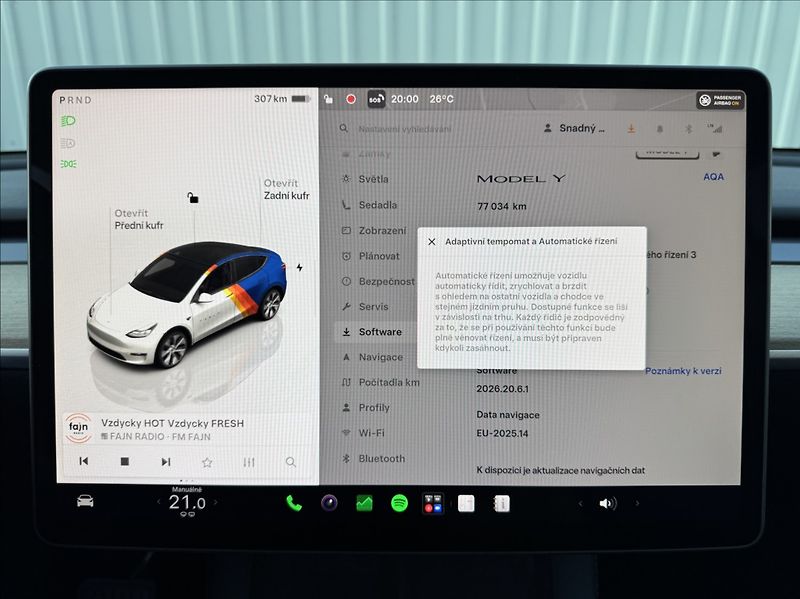 Tesla Model Y 0,0 RWD SoH 94% - fotka 40 z 50