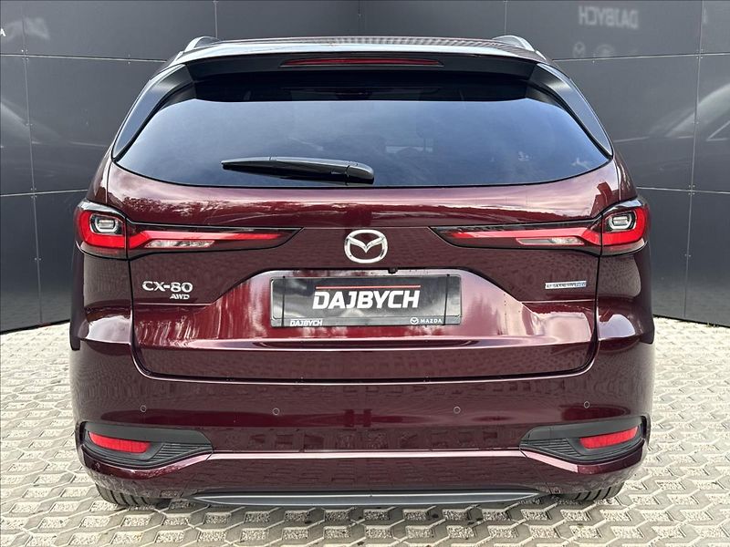Mazda CX-80 2,5 PHEV HOMURA PLUS 8AT AWD - fotka 8 z 13