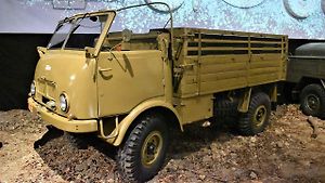 Tatra 805 Komando v kopřivnickému muzeu nákladních vozů Tatra.