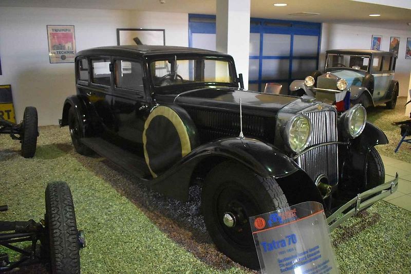 Tatra 11 v muzeu nákladních automobilů v Kopřivnici