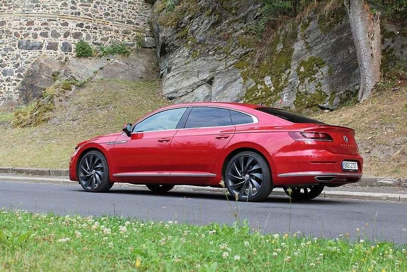 Volkswagen Arteon během testu