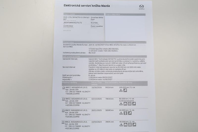 Mazda CX-5 2,5 AT FWD kůže, záruka, DPH - fotka 31 z 32