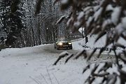 Horkou novinkou mezi ralleyovými soutěžemi byla sobotní 1. ÚAMK Daltek Rally 2023, která se jela v okolí Bystřičky a Malé Bystřice na Vsetínsku. Foto: pro Deník/Jiří Hejtmánek