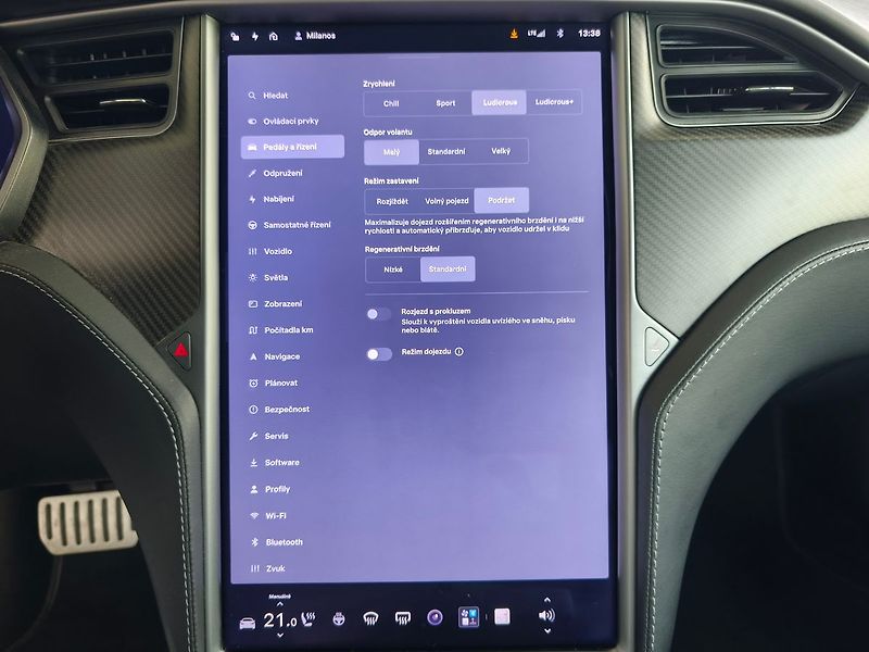 Tesla Model S Raven, FSD, Ludi+,Nová baterie - fotka 16 z 21