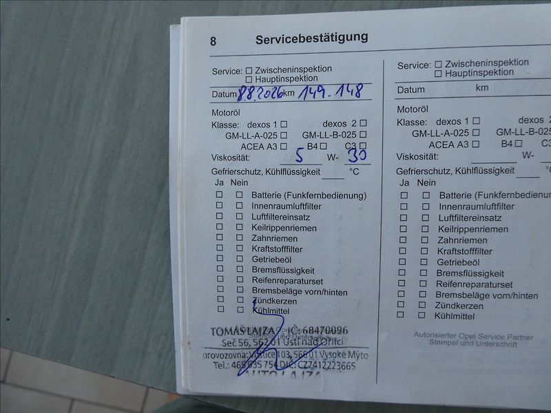 Opel Astra 1,4 i 88kW klima, serviska - fotka 44 z 44