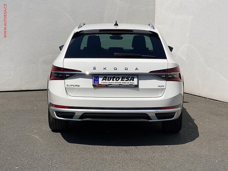 Škoda Superb (2020) 2.0 TDi 4x4, Scout, DSG, TZ - fotka 5 z 21