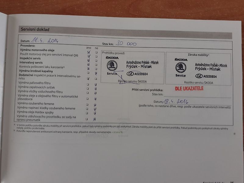 Škoda Octavia (2013) KOMBI 1.6 TDi 4x4 ČR - fotka 26 z 34