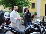 Motorkářské požehnání v Chýnově na Táborsku se konalo už posedmé v sobotu 18. května odpoledne.