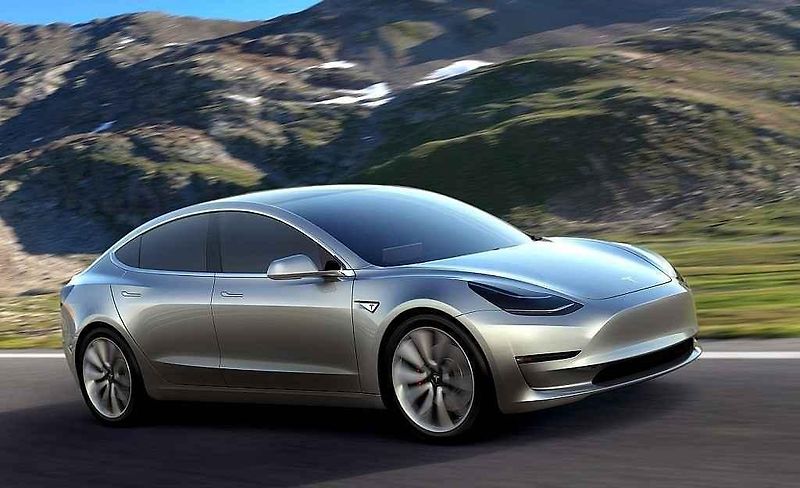 Tesla Model 3.