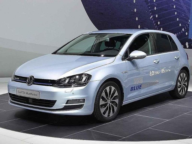 Volkswagen Golf TDI BlueMotion.