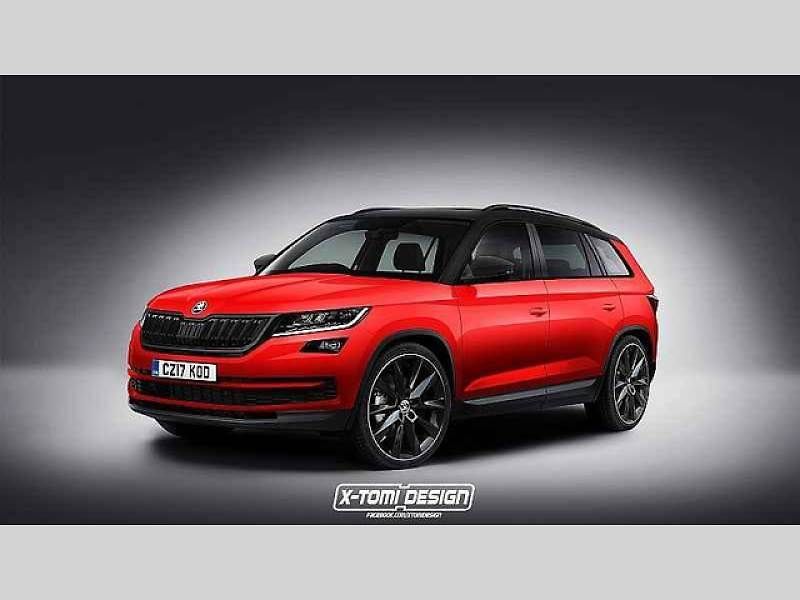 Představa Škody Kodiaq RS.