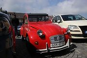 V Příbrami se sjela historická auta a motorky v rámci tradiční akce Česká Route 66.