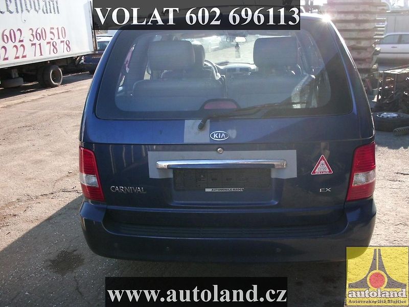 Kia Carnival (2003) VOLAT 602 696 113 - fotka 2 z 9
