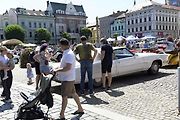 Čtyřicátý ročník Plaketové jízdy historických automobilů uspořádal kolínský Veteran Car Club.