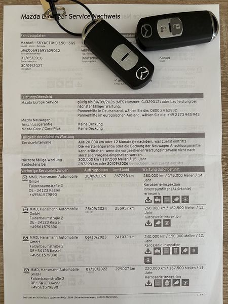 Mazda 6 2.2 D SKYACTIVE 110kw - fotka 31 z 31