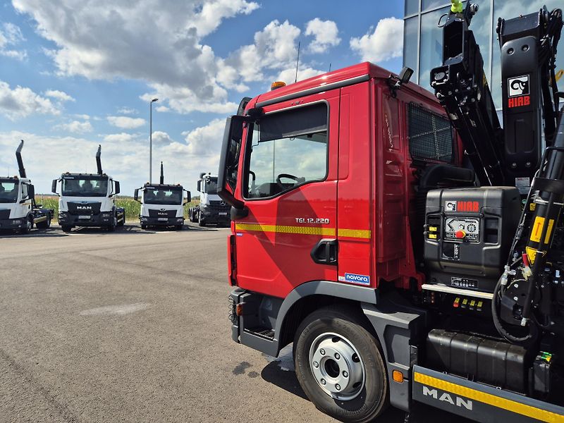 MAN TGL 12.220 HIAB + KONTEJNER  - fotka 9 z 22
