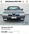 Alfa Romeo 164 Super 2,0 V6 Turbo 148kW - náhled 22