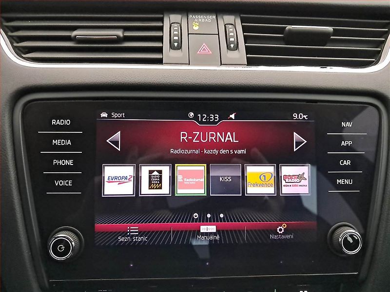 Škoda Octavia (2018) RS 2.0 TDI, Serv.kniha, Kůže - fotka 12 z 16