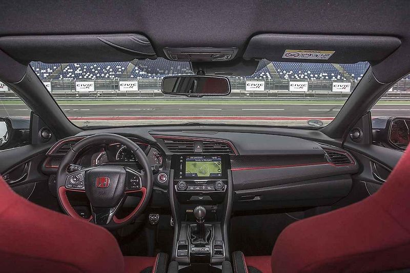 Honda Civic Type R.