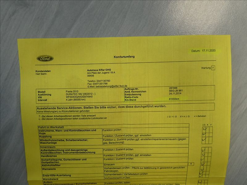 Ford Fiesta 1,2 i 60kW 1.MAJITEL, SERVISKA - fotka 39 z 44