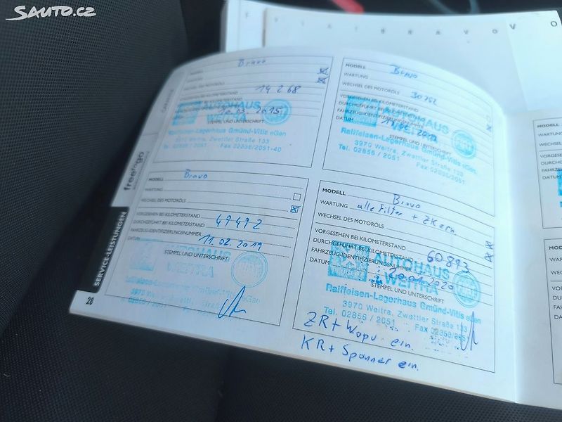 Fiat Bravo KRÁSNÉ,110KM,SERVISKA,1MAJITEL - fotka 13 z 24