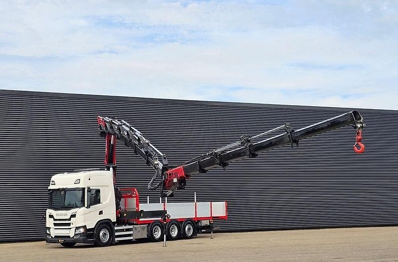 Scania (2019) 500 8x4 valník + HR EURO 6 - fotka 5 z 24