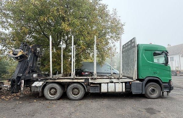 Scania (2019) R500 lesovůz 35/26t 6x4 + HR - fotka 5 z 10