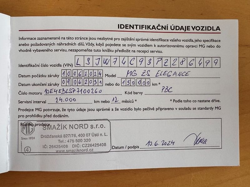 MG ZS (2024) 1,0 TGI (111k) 6MT Elegance - fotka 44 z 45