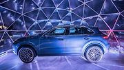 Porsche Cayenne v bublině 2286 metrů nad mořem.