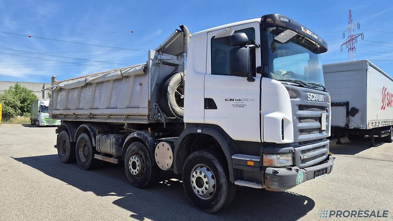 Scania G 420 8x4 E4 sklápěč 14 m3 - fotka 1 z 10