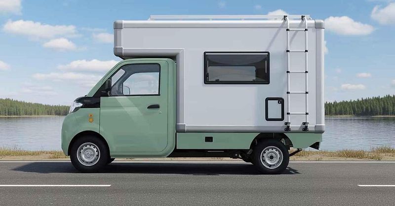 Jeden z nejmenších campervanů v Evrope je Ari 458 Pro od německé firmy Ari Motors.