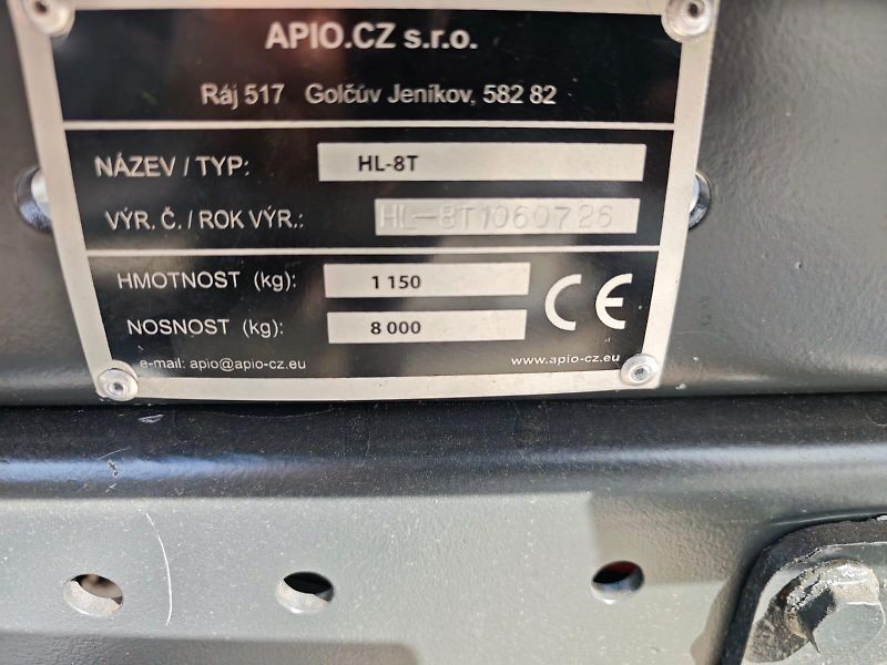 MAN TGL 12.220 NOVÝ 8t hákový nosič  - fotka 24 z 26
