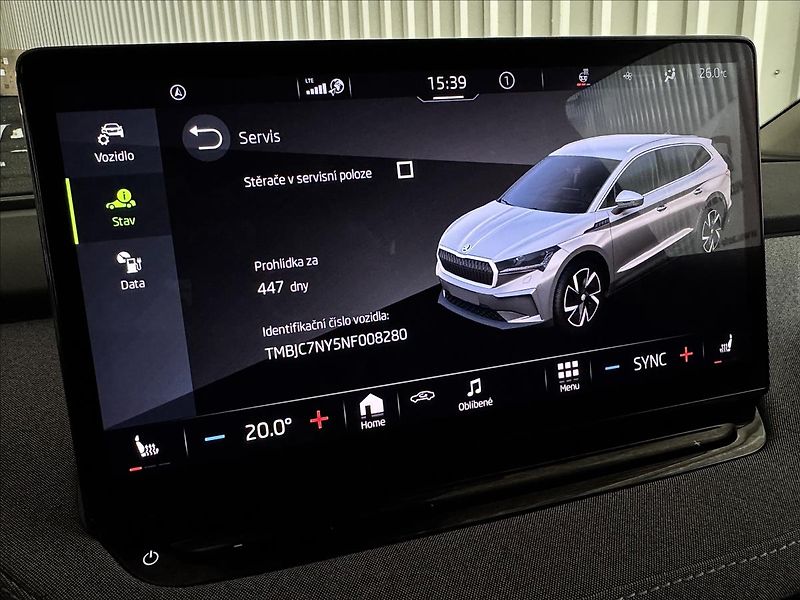 Škoda Enyaq 80 150kW LOFT PANO MATRIX LED - fotka 21 z 45