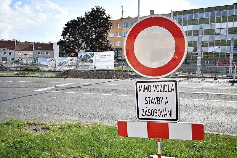 Uzavírka. Ilustrační foto