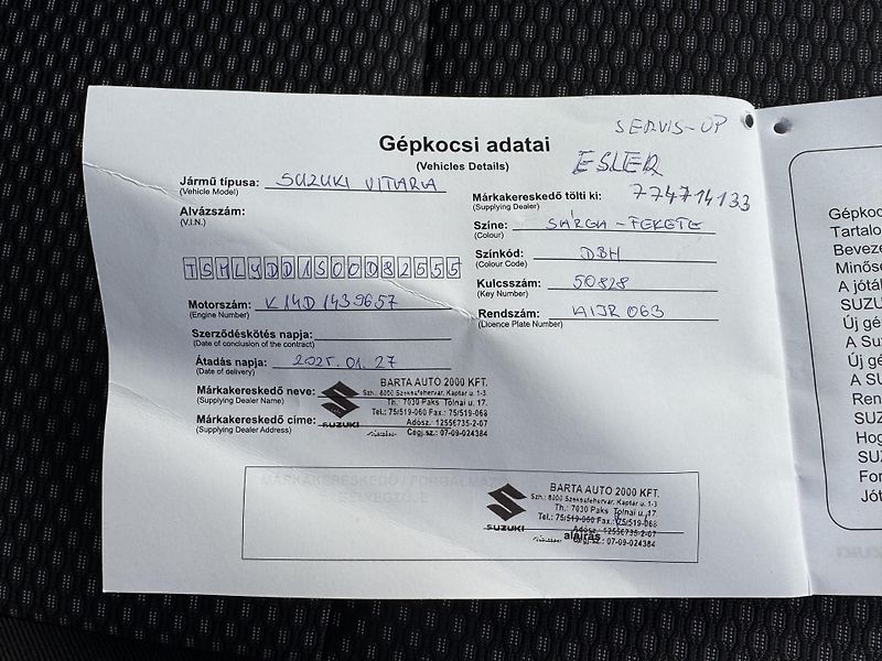 Suzuki Vitara 1.4 BoosterJet PREMIUM  - fotka 12 z 15