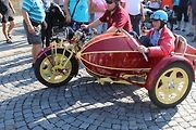 Sraz historických motocyklů Čechie-Böhmerland v Krásné Lípě