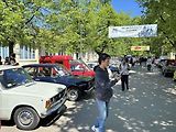 Kolonádu ovládla italská auta, na náměstí se dala ochutnat jihoevropská jídla.