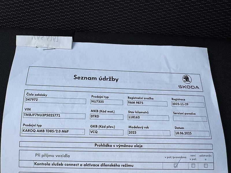 Škoda Karoq (2022) 2.0TDi LED Kamera Smartlink - fotka 28 z 48