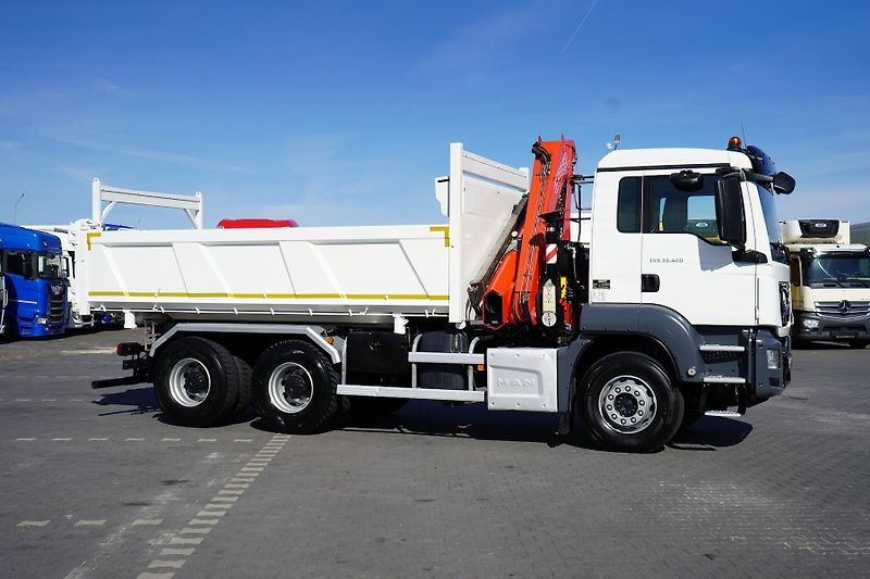 MAN TGS (2018) 33.420 / E 6 / WYWROTKA + HDS  - fotka 29 z 61