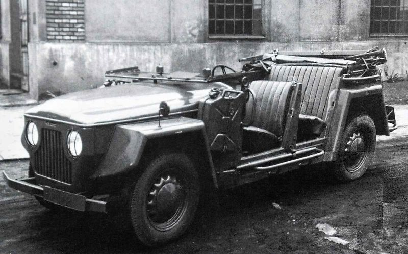 Škoda 1101 VO/P získala přezdívku Bojový tudor