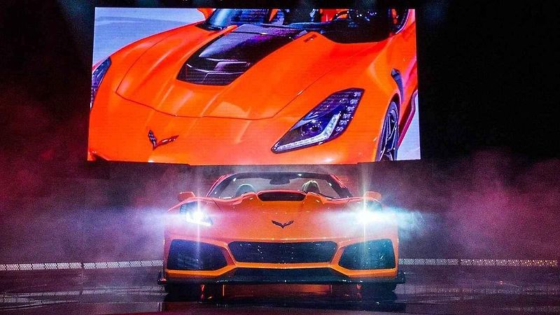 Chevrolet Corvette ZR1 Convertible.