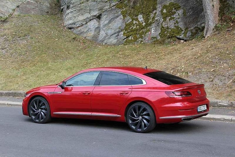 Volkswagen Arteon během testu