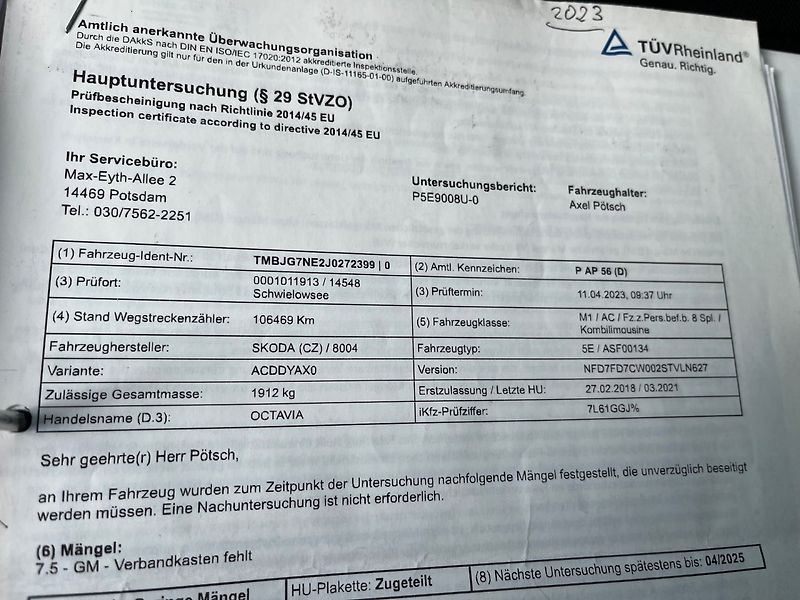 Škoda Octavia (2018) 1.6 TDi DSG WEBASTO rozvody - fotka 39 z 39