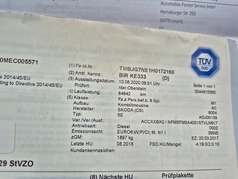Škoda Octavia (2017) 1.6 TDI  TOP STAV NAVI - fotka 34 z 38