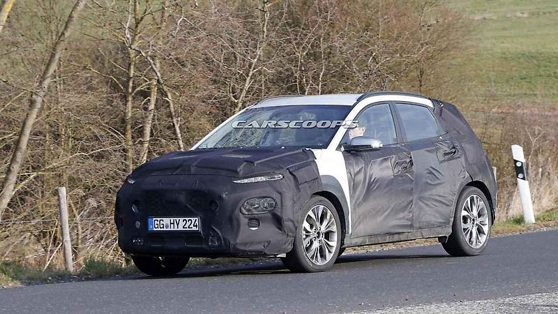 Jedna z prvních fotografií malého SUV Hyundai Kona.
