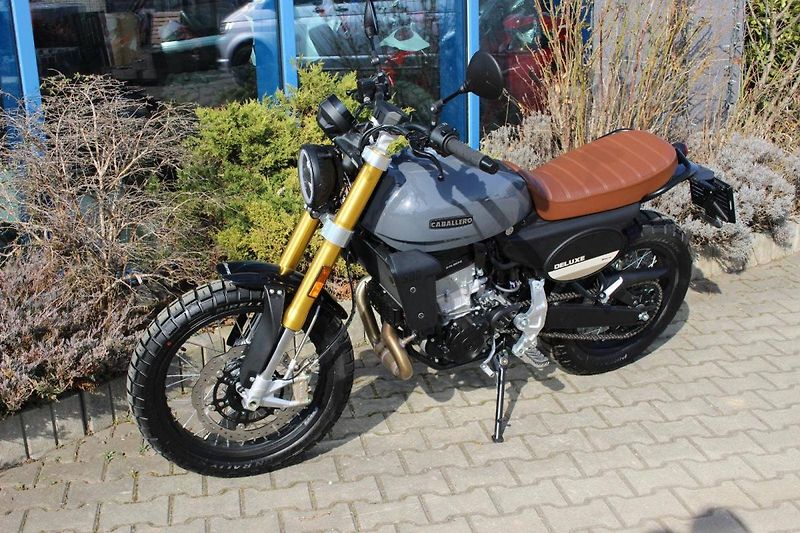 Fantic Caballero Scrambler 500 (2025) DE LUXE 2025 SKLADEM - fotka 7 z 10