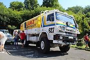 Liaz, který jel v roce 1985 Rallye Paříž - Dakar.