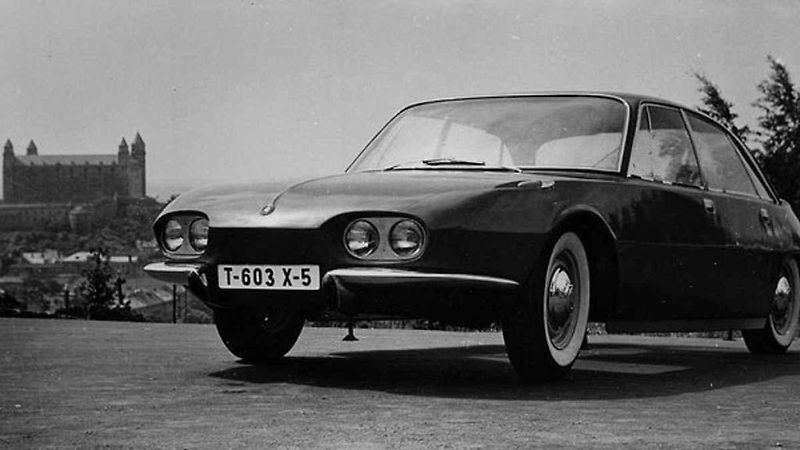 Tatra 603 a její prototypy.
