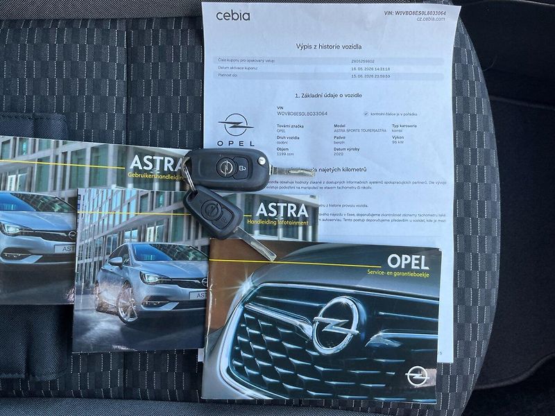 Opel Astra (2020) ST 1.2 turbo 96kW! Navi! - fotka 20 z 35